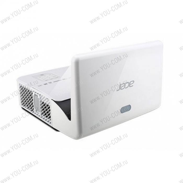 Проектор Acer projector U5320W, DLP 3D, WXGA, 3000Lm, 13000/1, HDMI, RJ45, 2x10W, incl wall mount kit, 5.5Kg, EURO Power EMEA
