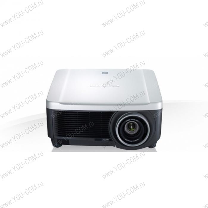 Canon projector XEED WX6000 (w/o Lens) Standart, LCOS, 1440x900 (WXGA+), 5700 Lm, 1000:1, 3000 Hrs, HDMI 1.3, LAN, 8,5 kg