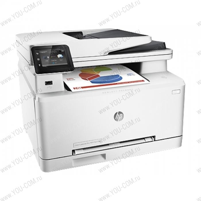 Многофункциональное устройство HP Color LaserJet Pro MFP M277dw (p/c/s/f, 600x600dpi, ImageREt3600, 18(18) ppm, 256Mb, ADF35 sheets,2 trays150+1, duplex, PS, USB/LAN/ext.USB,  1y warr, Cartridges 1500 b &700 cmy pages in box, repl.