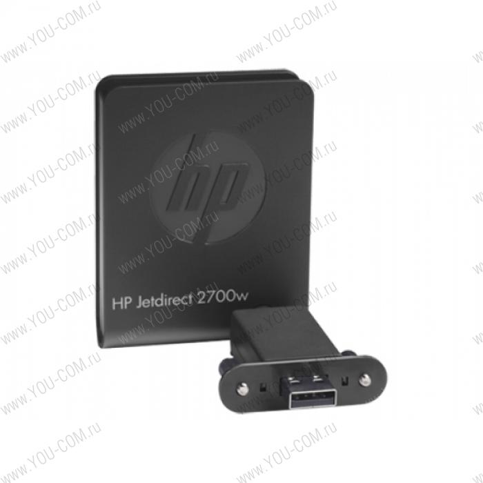 HP Accessory - Jetdirect 2700w USB Wireless Prnt Svr (comp.: LJ Enerprise 600 series (M601, M602, M603), CLJ Enterprise 500 M551 series, MFP CLJ Enetprise 500 M575 series)