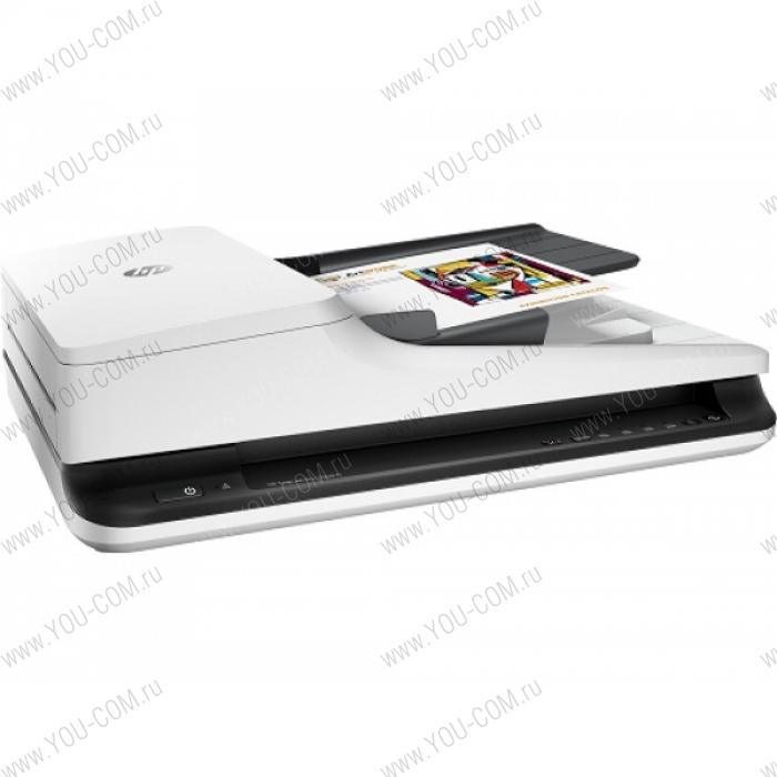 Сканер HP ScanJet Pro 3500 f1 (CIS, A4, 1200 dpi, 24bit, USB 3.0, ADF 50 sheets, Duplex, 25 ppm/50 ipm, 1y warr, replace SJ N6310 (L2700A))