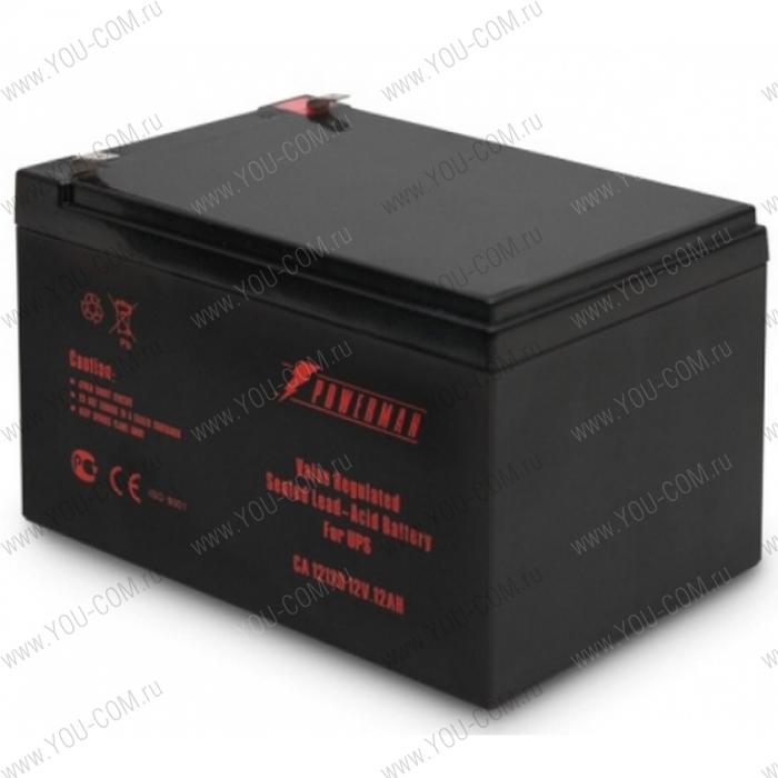 Аккумуляторная батарея Powerman Battery for UPS СА12120, 12V/12AH