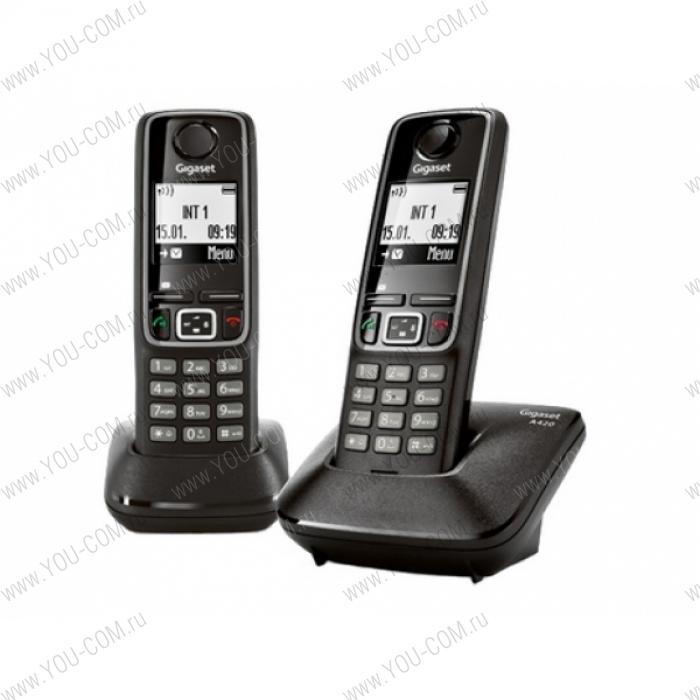 Комплект оборудования DECT GIGASET A420 DUO