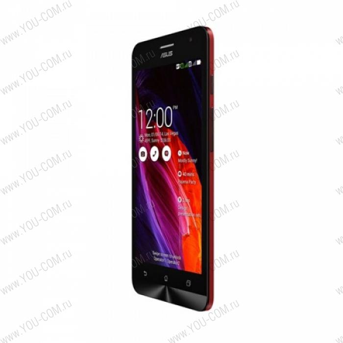 ASUS Zenfone 5 A501CG RED 16Gb Intel Atom Z2560, 1600 МГц; RAM 2 Гб; ROM 16 Гб; 2110 мАч,Android 4.3; GSM 900/1800/1900, 3G; Micro SIM; SIM-карт 2