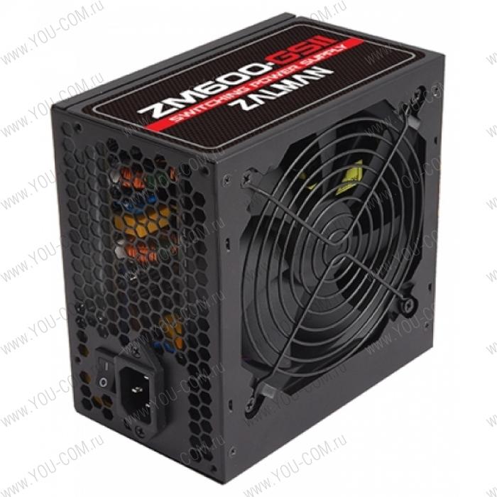 Блок питания Zalman ZM600-GSII <retail, 500Вт, ATX12V v2.3, Active PFC, вентилятор 120мм>