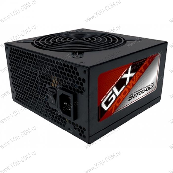 Блок питания Zalman ZM700-GLX <retail, 700Вт, 80 PLUS, ATX12V v2.3, вентилятор 120мм,  Active PFC>