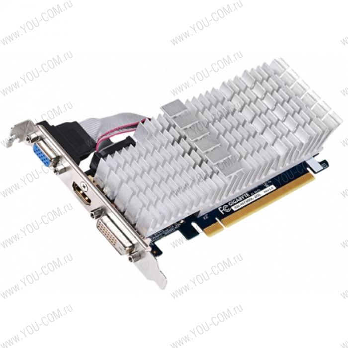 Gigabyte GV-N730SL-2GL (NVIDIA GeForce GT 730 902 MHz, DDR3 1800 MHz, 64-разрядная, Dual-link DVI-D*1/HDMI*1/D-Sub*1)