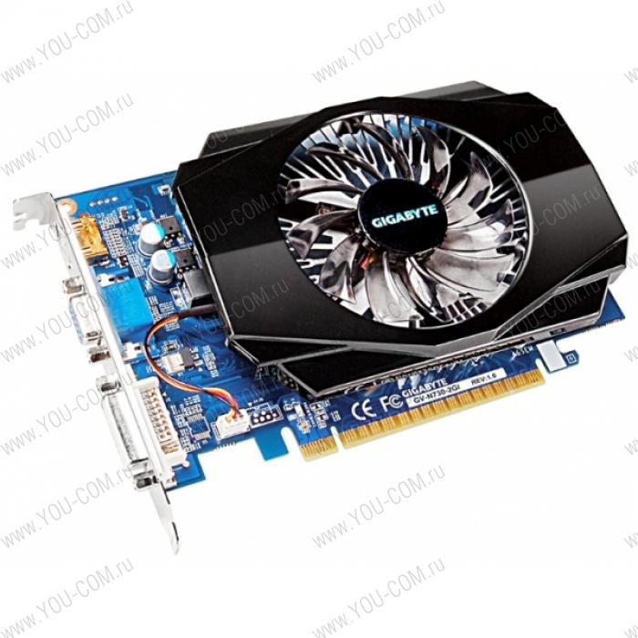 Gigabyte GV-N730-2GI RTL (NVIDIA GeForce GT 730 700 MHz, DDR3 1600 МГц, 128-разрядная, Dual-link DVI-I*1/HDMI*1/D-Sub*1)