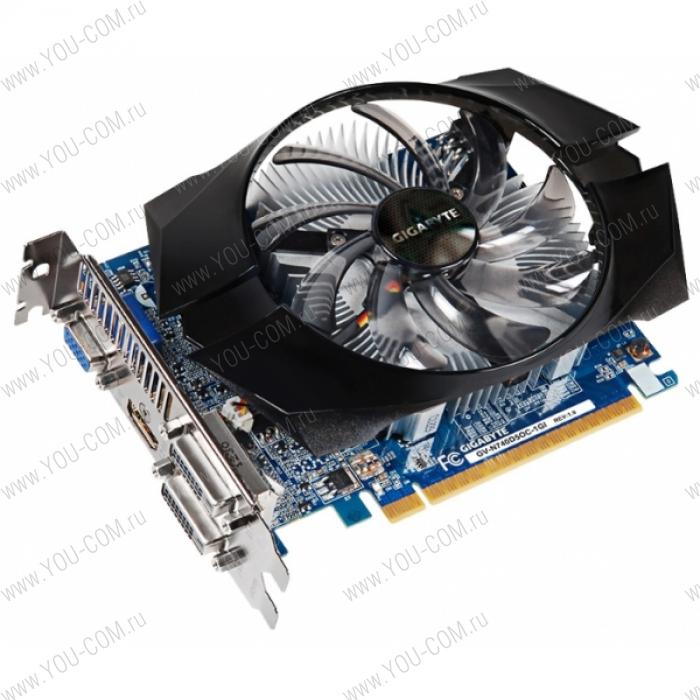 Gigabyte GV-N740D5OC-1GI (NVIDIA GeForce GT 740 1072MHz (993MHz), GDDR5 5000 MHz, 128-разрядная, Dual-link DVI-D*2/HDMI/D-Sub)