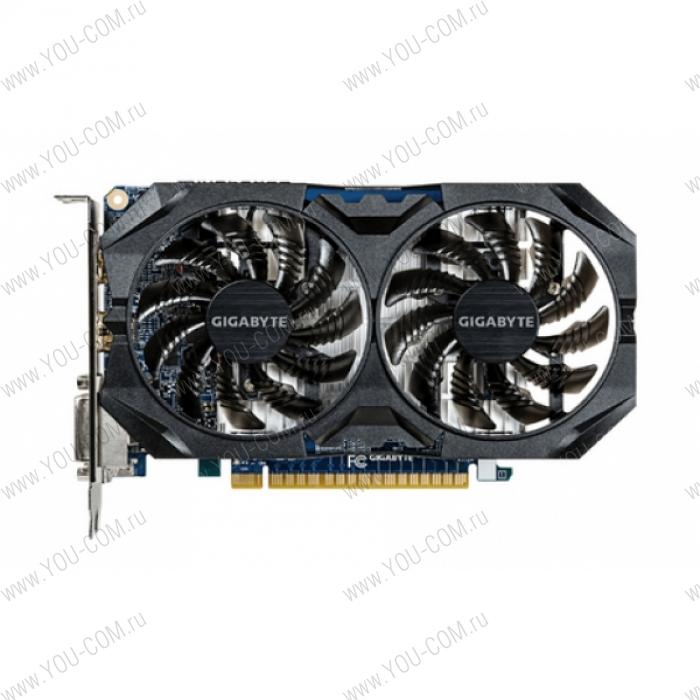 Gigabyte PCI-E GV-N75TOC2-2GI nVidia GeForce GTX 750Ti 2048Mb 128bit GDDR5 1033/5400 DVIx1/HDMIx2/HDCP Ret 