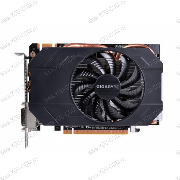 Gigabyte PCI-E GV-N960IXOC-2GD nVidia GeForce GTX 960 2048Mb 128bit GDDR5 1165/7010 DVIx1/HDMIx1/DPx1/HDCP Re