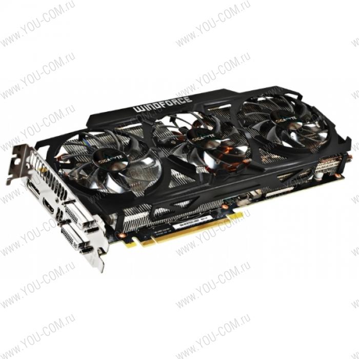 Gigabyte GV-N78TOC-3GD GTX780Ti, 3GB, DDR5, 384 bit, DVI, DP, HDMI, PCI-E, RTL