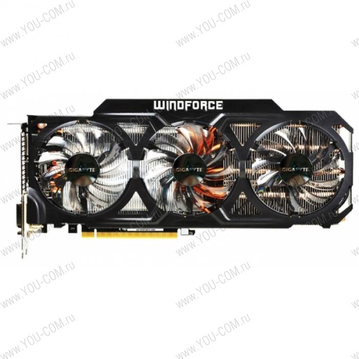 Gigabyte GV-N78TWF3-3GD GTX780Ti, 3GB, DDR5, 384 bit, DVI, DP, PCI-E, RTL