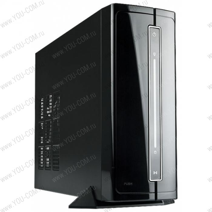 Slim Case InWin BP671 Black 200W 2*USB+AirDuct+Fan+Audio with stand*6104192