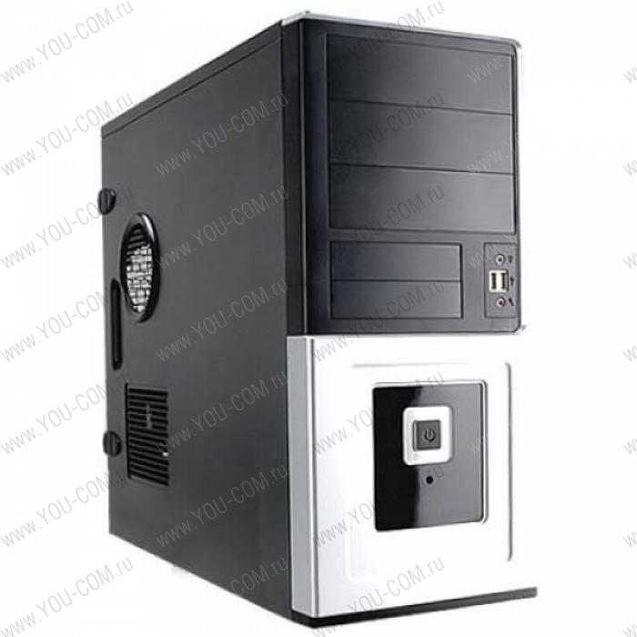 Mini Tower InWin EMR-016 Black/Silver 450W 2*USB+AirDuct+Audio mATX