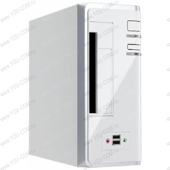 Slim Case InWin BM643 White 160W  2*USB+AirDuct+Fan+Audio