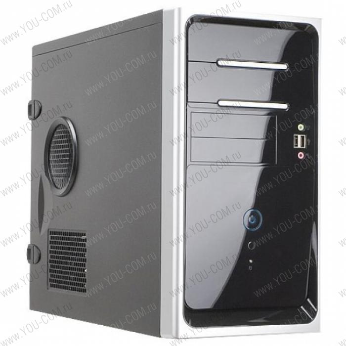 Mini Tower  InWin EMR-020 Black/Silver 450W 2*USB+AirDuct+Audio mATX (6078066)