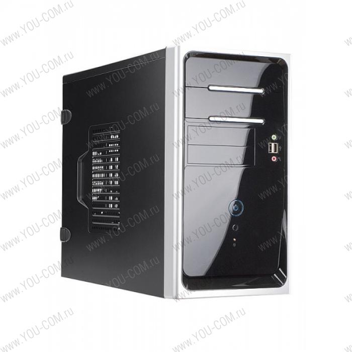 Mini Tower InWin EMR-020 Black/Silver 450W 2*USB+AirDuct+Audio mATX (6078066)