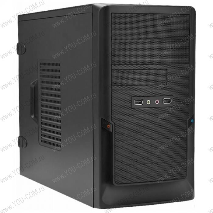 Mini Tower InWin EMR-040 Black/Silver 450W 2*USB+AirDuct+Audio mATX (6078061)*6100466