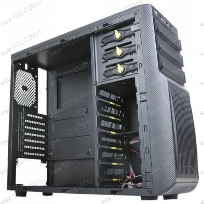 MidiTower Inwin MG133  Black 500W 2*USB+FAN+AirDuct+Audio  ATX(6054211) (6054211)