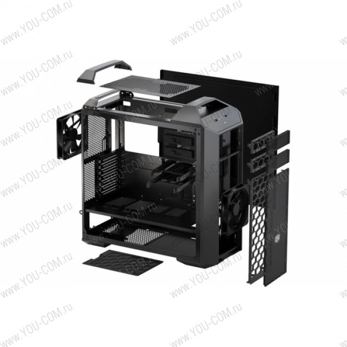 Корпус Cooler Master MasterCase 5, Mid-Tower, полностью черный, 10,6кг, ATX, m-ATX, M-ITX, 235x512x548mm