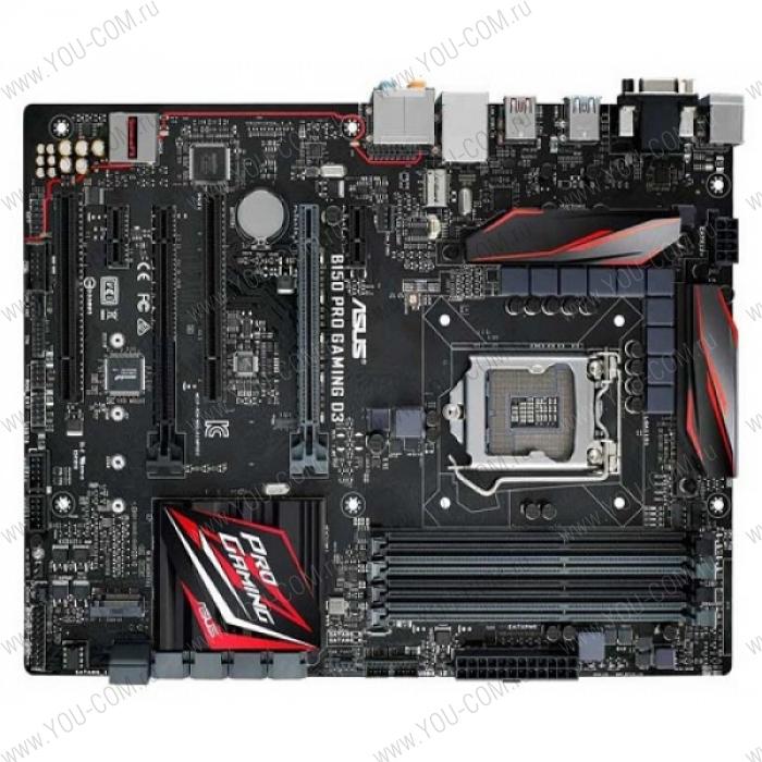 ASUS B150 PRO GAMING D3//LGA1151,B150,U3.1,M.2,MB ; 90MB0MN0-M0EAY0