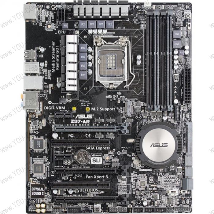 ASUS Z97-AR//LGA1150,Z97,SATA EXPRESS,M.2,MB ; 90MB0JL0-M0EAY0