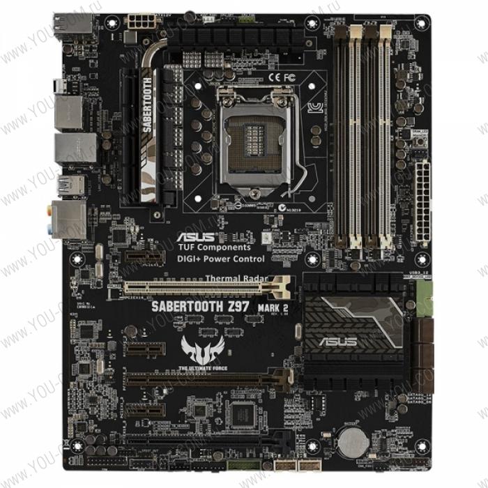 ASUS SABERTOOTH Z97 MARK 1 Socket 1150,Z97,USB3,SATA6G ; 90MB0I40-M0EAY0