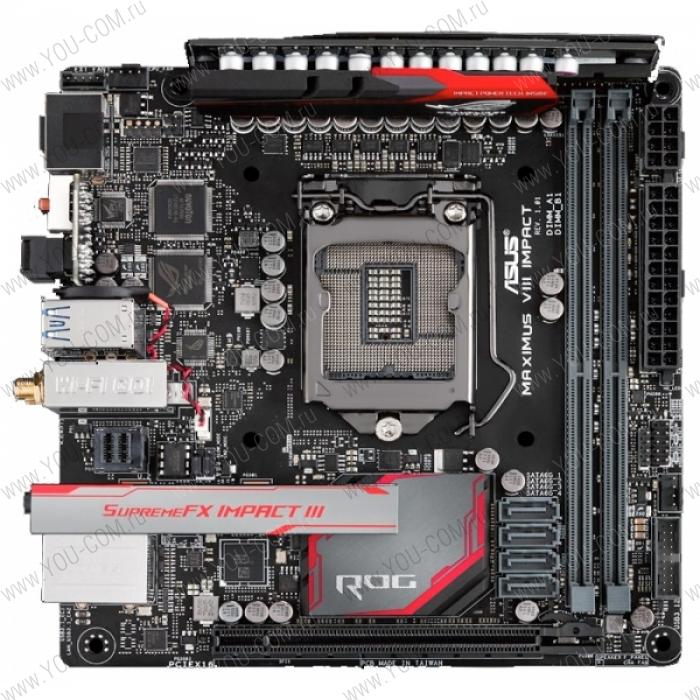 ASUS MAXIMUS VIII IMPACT//LGA1151,Z170,USB3.1,SATA,U.2,MB ; 90MB0NS0-M0EAY0