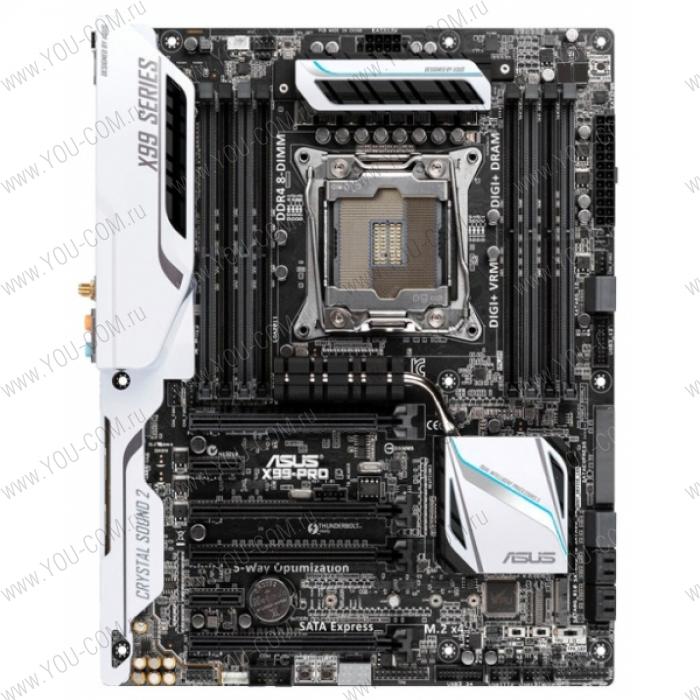 ASUS X99-PRO//LGA2011-V3,X99,M.2X4,SATAE,MB ; 90MB0KQ0-M0EAY0