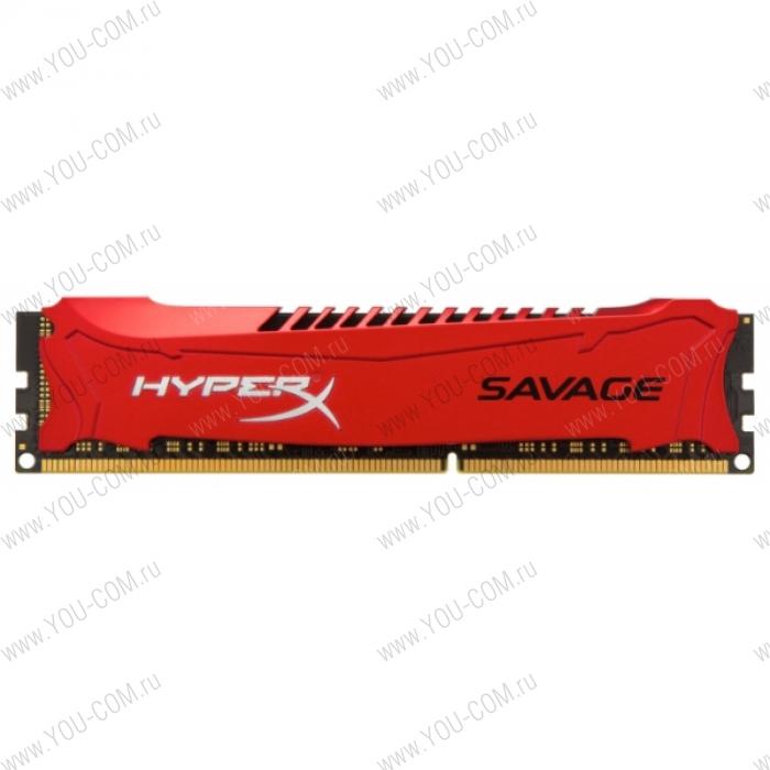 Kingston HyperX DDR-III   4GB (PC3-19200) 2400MHz Memory Red Series CL11 Intel XMP