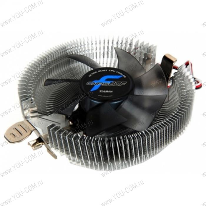 Вентилятор ZALMAN CNPS80F-CN 1150/1155/1156/775/FM1/AM3/AM2+/AM2, Low Profile,Al, 3pin, 82W, 23.8db, RTL