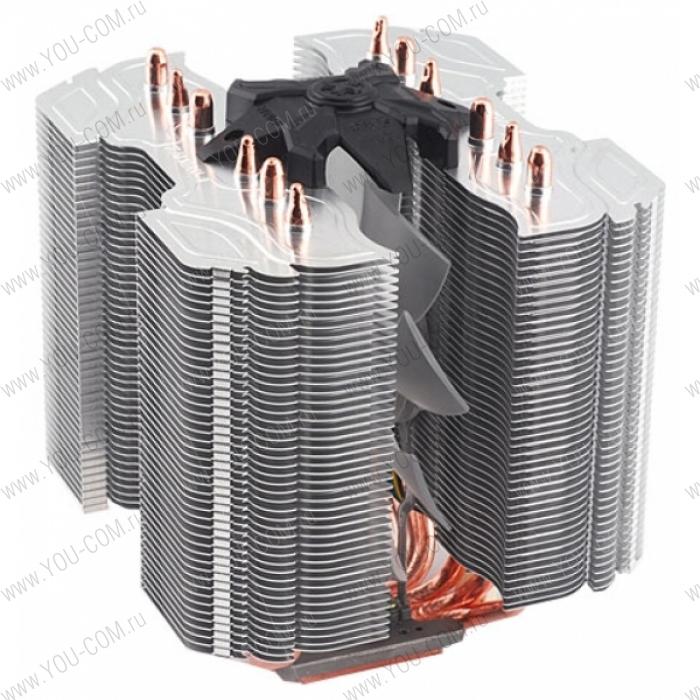 Вентилятор CNPS14X retail <Intel Socket: 2011, 1155, 1156, 775, 1366  AMD Socket: AM3+, AM3, AM2+, AM2, медно-алюминиевый, вентилятор: диаметр 140 мм, термопаста,>