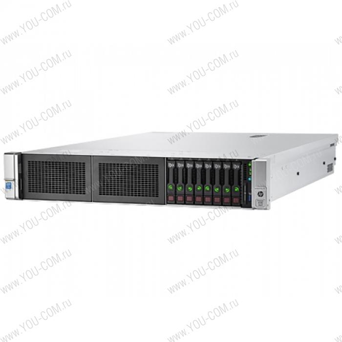 Сервер Proliant DL380 Gen9 E5-2609v4 Rack(2U)/Xeon8C 1.7GHz(20Mb)/1x8GbR1D_2400/B140i(ZM/RAID 0/1/10/5)/noHDD(8/16+2up)SFF/noDVD/iLOstd/4HPFans/4x1GbEth/EasyRK/1x500wPlat(2up)
