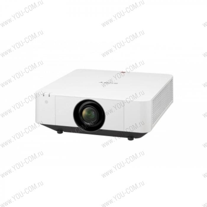 Проектор Sony VPL-FW65(WHITE) 3LCD, 6300 ANSI Lm, 2000:1, WXGA, Lens shift, (1,39-2,23:1), VGA,HDMI,DVI-D, RJ45 - HDBaseT, RS-232C, D-sub 15-pin - out, Edge Blending, коррекция геометрии,13 кг. БЕЛЫЙ