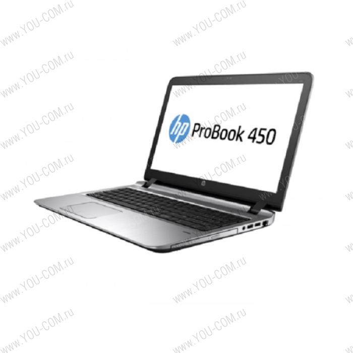 Ноутбук без сумки HP ProBook 450 G3 Core i5-6200U 2.3GHz,15.6" HD LED AG Cam,8GB DDR4(1),1TB 5.4krpm,DVDRW,WiFi,BT,4C,FPR,2.2kg,1y,Win7Pro(64)+Win10Pro(64)