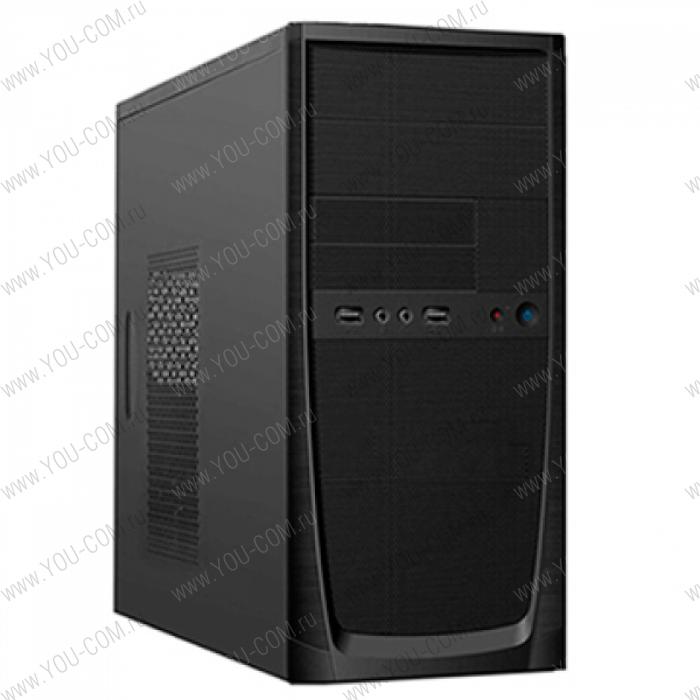 MidiTower Powerman ES862 Black PM-400ATX 2*USB 2.0,HD,Audio mATX