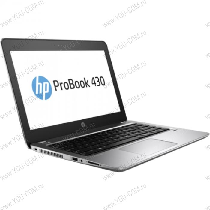 Ноутбук без сумки HP ProBook 430 G4 Core i3-7100U 2.4GHz,13.3" FHD (1920x1080) AG,4Gb DDR4(1),128Gb SSD,48Wh LL,FPR,1.5kg,1y,Silver,Win10Pro