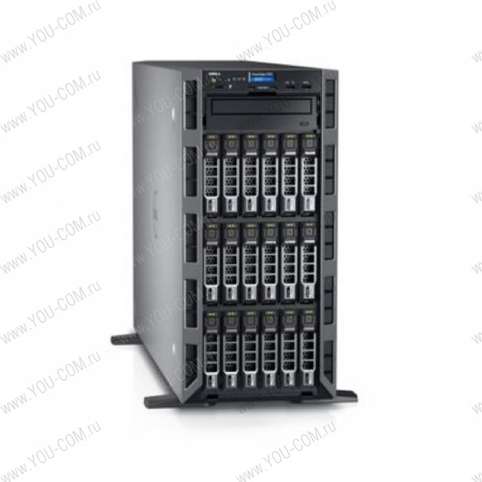 Dell PowerEdge T630 Tower/ 1xE5-2630v4/ 1x16Gb RDIMM(2400)/ H730 1Gb/ 1x1Tb SATA 7,2k/ UpTo(18)LFF/ DVDRW/ iDRAC8 Ent/ 2xGE/ 2xRPS750W/ Bezel/3YPSNBD (210-ACWJ)