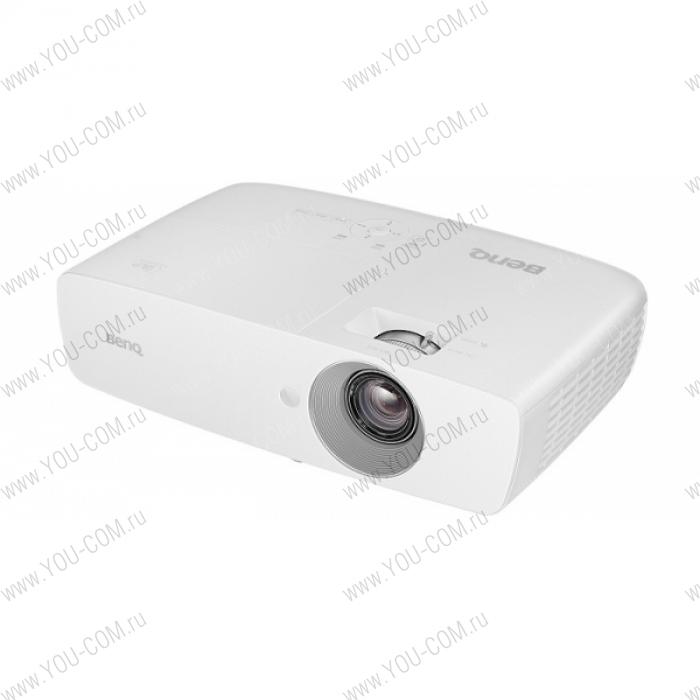 Проектор BenQ W1090 DLP DC3 DMD; 1080P; 2000 AL; High contrast ratio 10,000:1; Football mode; SmartEco ; 6500 hrs lamp life (SmartEco Mode); 10W speaker with MAXX Audio;  Noise level: 29dB (eco mode);