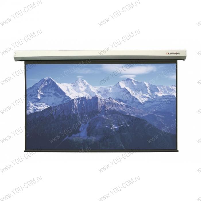 [LMLC-100105A] Экран с электроприводом Lumien Master Large Control 327x560 см (раб. область 309х550 см) (248") Matte White FiberGlass,