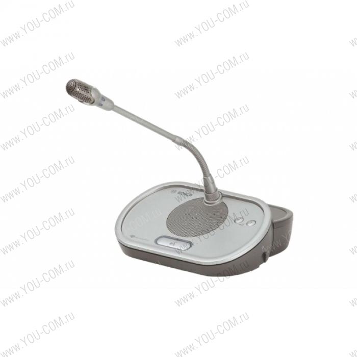 Пульт [F01U063191] BOSCH DCN-WD-D : беспроводной дискуссионный (без рамки, без аккумуляторой батареи, без микрофона), темный