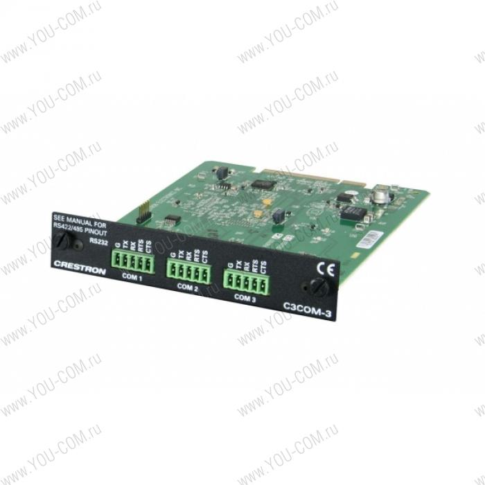 Карта расширения Crestron C3COM-3
