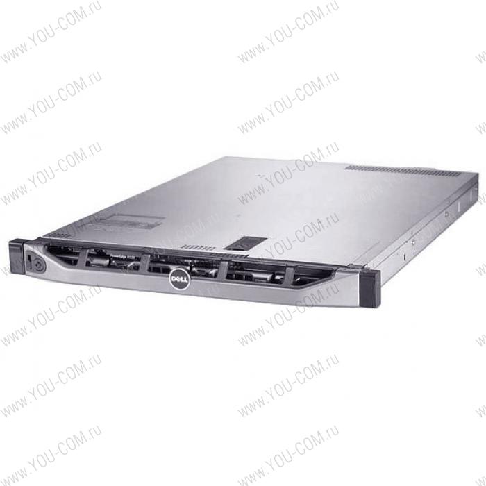 Шасси серверное Dell PowerEdge R320 1U no HDD caps/ no CPU/ no HS/ no memory(6)/ no controller/ no HDD(8)SFF/DVDRW/iDRAC7 Ent/2xGE/ no RPS(2up)/Bezel/Static Rails/ no ARM/PCI-E: 1xF+1xL/3YBWNBD (210-ACCX)