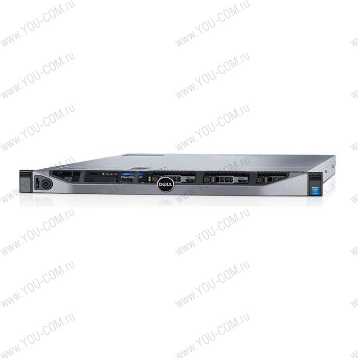 Шасси серверное Dell PowerEdge R630 1U no CPUv4(2)/ no HS/ no memory(2x12)/ no controller/ noHDD(8)SFF/ DVDRW/ iDRAC8 Ent/ 4xGE/ noRPS(2)/ noBezel/ SlidingRails/ noARM/ PCI-E: 1xF+1xL(need Riser)/ 3YPSNBD (210-ACXS)