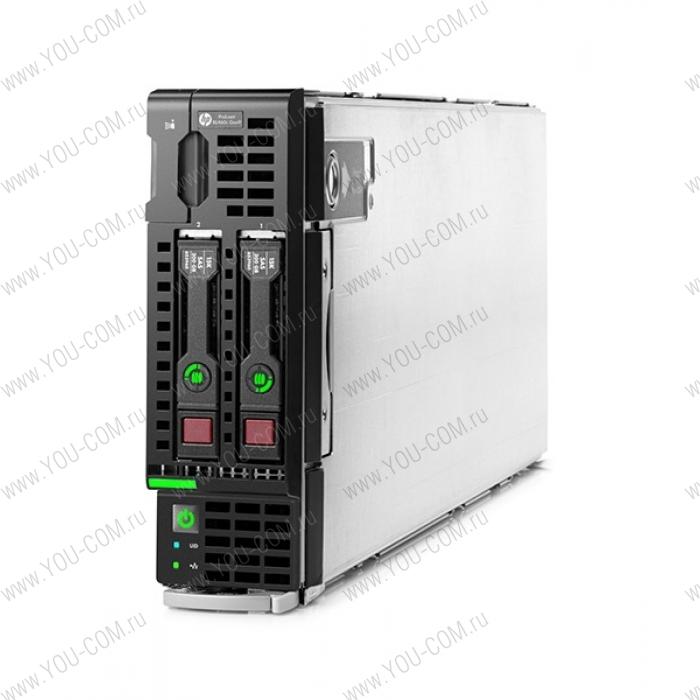 Сервер ProLiant BL460c Gen9 E5-2660v4/2xXeon14C 2.0GHz(35MB)/4x32GbR2D_2400/P244brFBWC(1Gb/RAID0/1)/noHDD(2)SFF/noDVD(not avail.)/iLO std/2x20GbFlexLOM(650FLB)/1slotEncl