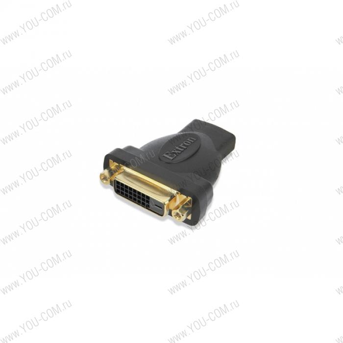 Адаптер [26-618-01] Extron HDMIF-DVIDF компактный адаптер HDMI-F на DVI-D-F для подключения HDMI и DVI-D кабелей и оборудования,  (розетка - розетка)