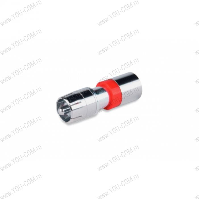 Разъемы Extron RCA Male RG6 - Nickel/50 [100-305-01] компрессионные никелированные RCA (папа) для кабеля RG6 (50 шт упаковка).