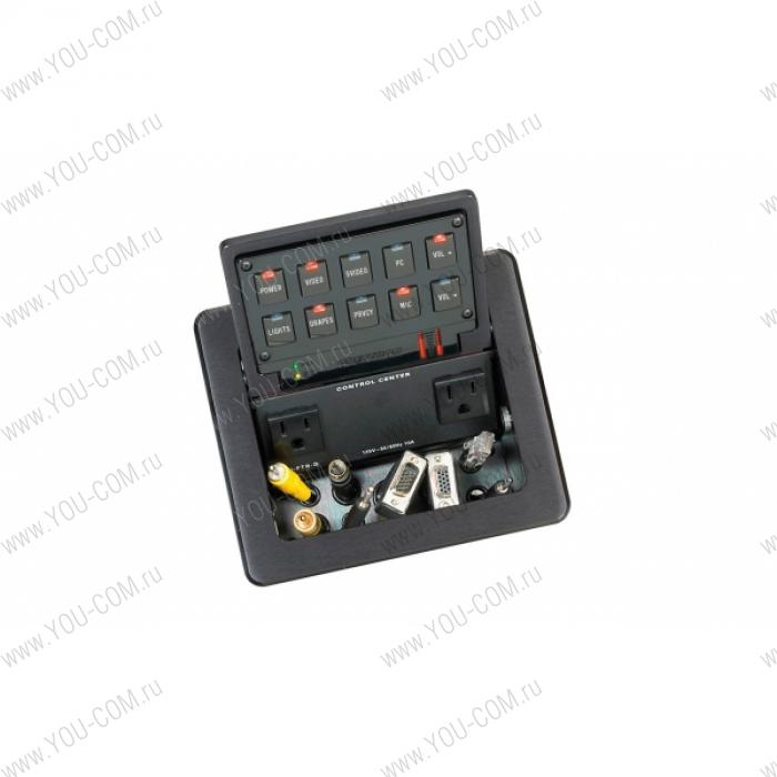 (Б\У) Лючок Crestron C2N-FTB-D-B
