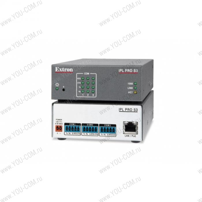 Процессор управления [60-1413-01] Extron IPL Pro S3 Three Serial Port серии IP Link® Pro 